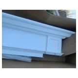 Fire Place Mantel w/ Side Panels LAST ONE