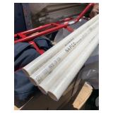 Set of 4 PVC Pipe 3 1/4”x10’