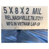 Lot 200 Ziploc bags 5” x 8”