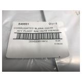 Pack of six blank yard signs