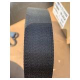 Two rolls of vinyl webbing 100 yards each dress up your chain link fence as pictured