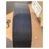 Two rolls of vinyl webbing 100 yards each dress up your chain link fence as pictured