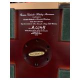 New In Box Famous Thomas Kinkade’s Holiday Spirit Collectable Music Box Numbered