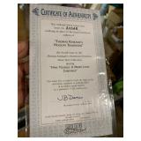 New In Box Famous Thomas Kinkade’s Holiday Spirit Collectable Music Box Numbered