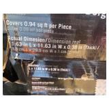 20 Sheets of Bergamo Herringbone Tile Backsplash. Covers .94 sq ft per piece.