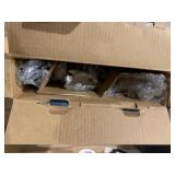 Eat Neat 12pc Cutting Board & Knife Set w/ Blade Sharpener