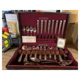1847 Rogers Bros. 100 Year Anniversary Americas Finest Silverplated Utensil Set
