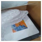 kieragrace KG Langford Frame - Black, 14" x 14" Matted for 7" by 7"