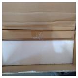 Nathan James Hylie Nailhead Wood Pub-Height Counter Bar Stool 24" Gray Fabric Cushion Dark Brown Finish