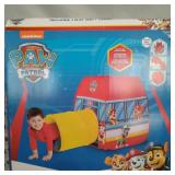 Paw Patrol Kids Play Tent With Crawl Tunnel for Children Indoor and Outdoor