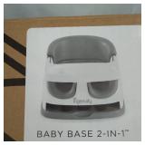 Ingenuity Baby Base 2-in-1 Seat - Slate - Booster Feeding Seat * (GENTLY USED)