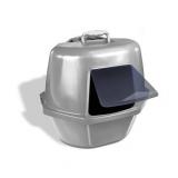 Van Ness Large Corner Enclosed Cat Litter Pan with Odor Door and Zeolite Air Filter by Van Ness
