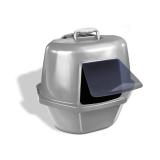Van Ness Large Corner Enclosed Cat Litter Pan with Odor Door and Zeolite Air Filter by Van Ness