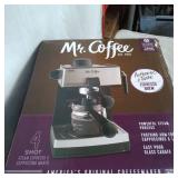 MR. COFFEE 4 SHOTS STEAM ESPRESSO & CAPPUCCINO MAKER