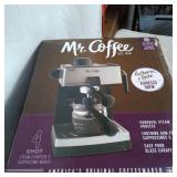 MR. COFFEE 4 SHOTS STEAM ESPRESSO & CAPPUCCINO MAKER