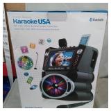 Karaoke USA All-in-One DVD/CDG/MP3G/Bluetooth/Media Player Karaoke System