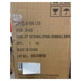 21" External Spiral Gumball Bank Item-9468 SLIGHT DAMAGE