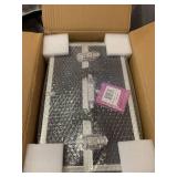 SHANY Essential Pro Makeup Train Case with Shoulder Strap and Locks - Jet black