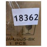 SHANY Essential Pro Makeup Train Case with Shoulder Strap and Locks - Jet black