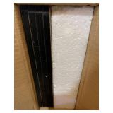 Furinno Turn-N-Tube 4-Tier Multipurpose Shelf Display Rack, Espresso/Black