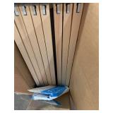 Glacier Bay 15-1/8 in. W x 19-1/4 in. H Framed Recessed or Surface-Mount Bathroom Medicine Cabinet in Oak with Mirror, Brown