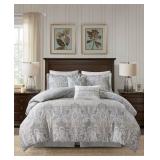 Harbor House Hallie King 6-Pc. Comforter Set Bedding