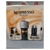 Nespresso Vertuo Next Coffee and Espresso Machine with Aeroccino NEW by Breville, Black Matte, Single Serve Coffee & Espresso Maker, One Touch to Brew