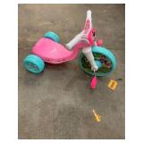 Disney Jr Minnie Mouse 10 Inch Fly Wheels Junior Trike in Pink and Green with Sounds