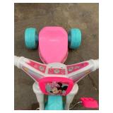 Disney Jr Minnie Mouse 10 Inch Fly Wheels Junior Trike in Pink and Green with Sounds