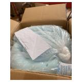 Lucid 3" Ultra Plush Ventilated Gel Memory Foam Mattress Topper