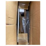 HOOBRO END TABLE DARK BROWN WOOD