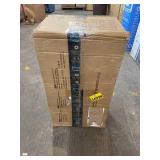 VERSABORA ARQUER ARC FLOOR LAMP WITH BLACK SHADE AND BLACK MARBLE BASE