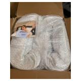 Subrtex 3 inches Gel-Infused Memory Foam Bed Mattress Topper High Density Cooling Pad Removable Fitted Bamboo Cover Ventilated Design-(Full)