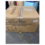 HomePop Large Tufted Round Storage Ottoman