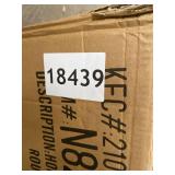 HomePop Large Tufted Round Storage Ottoman