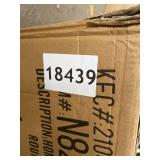 HomePop Large Tufted Round Storage Ottoman