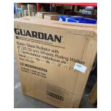 Medline Standard Steel Folding Rollator with 8" Wheels, With Locking Brakes, Supports up to 300 lbs., Red Frame