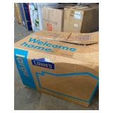 Brother 1034D 3 or 4 Thread Serger with Easy Lay In Threading, White