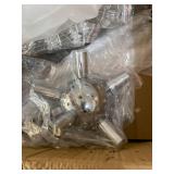 Dellemade TD00911 Sputnik Chandelier Floor Lamp Fireworks Silver Floor Lamp for Bedro...