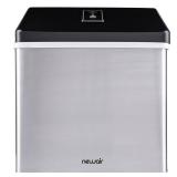 NewAir 40-lb Clear Ice Maker - Stainless Steel - Stainless steel