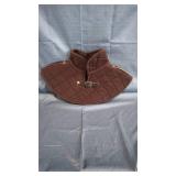 BROWN QUILTED PET SHAW