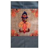 GLASS CUTTING BOARD WITH FALL DECOR