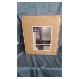 normande lighting 150-watt incandescent concord torchiere lamp, brushed steel