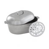 IMUSA Cajun Oval Aluminum Roaster 18"
