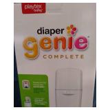 Playtex Diaper Genie Complete White Diaper Pail with 1 Refill