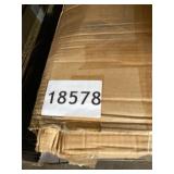 Roundhill Furniture Lotusville Vintage PU Leather Counter Height Stools, Antique Brown, Set of 2