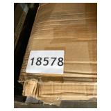 Roundhill Furniture Lotusville Vintage PU Leather Counter Height Stools, Antique Brown, Set of 2