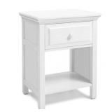 Glenwillow Home NSCG Arcadia Cottage Style Nightstand - Gloss White