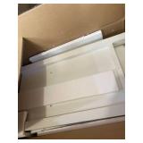 Glenwillow Home NSCG Arcadia Cottage Style Nightstand - Gloss White