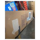 Hodedah - 4 Door Enclosed Multipurpose Storage Cabinet for Home or Office, Beech